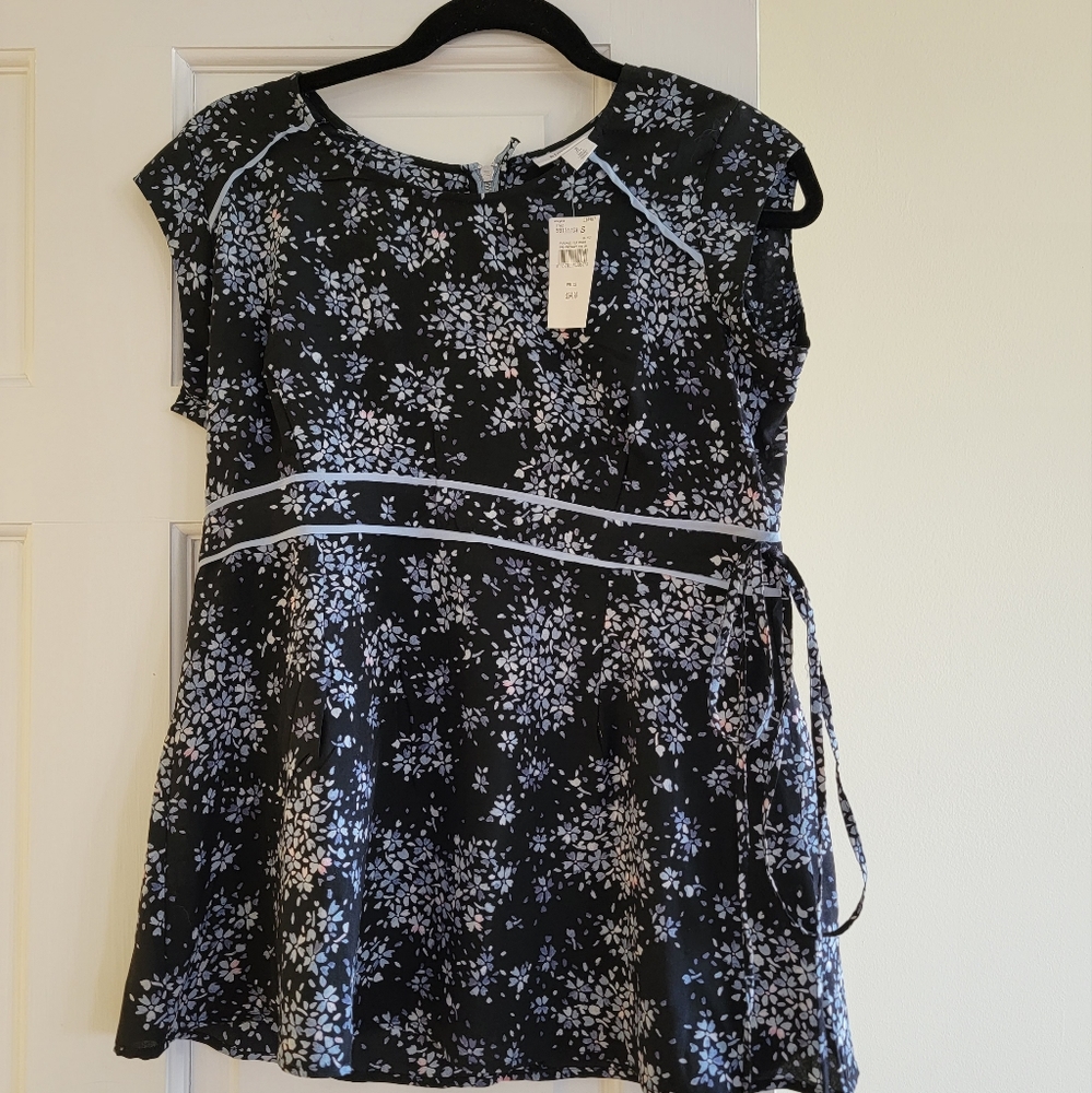 Floral Empire Waist Maternity Top
